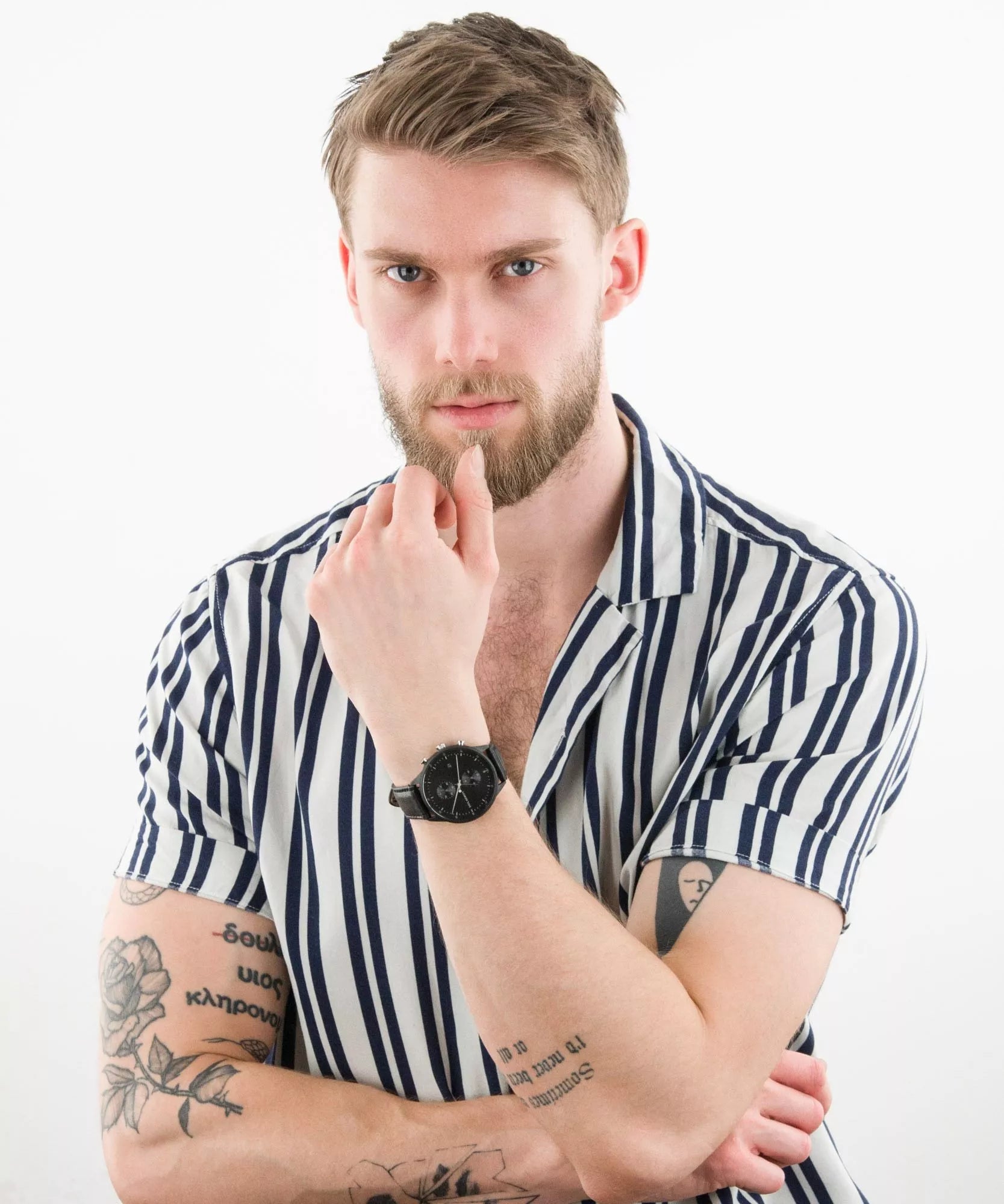 Paul Hewitt Chrono Watch PH-C-B-BSS-2M