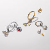 Pandora Moments Charm Hoop Earrings