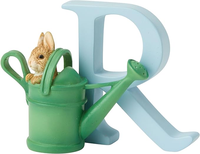 Beatrix Potter R Peter Rabbit Watering Can Figurine