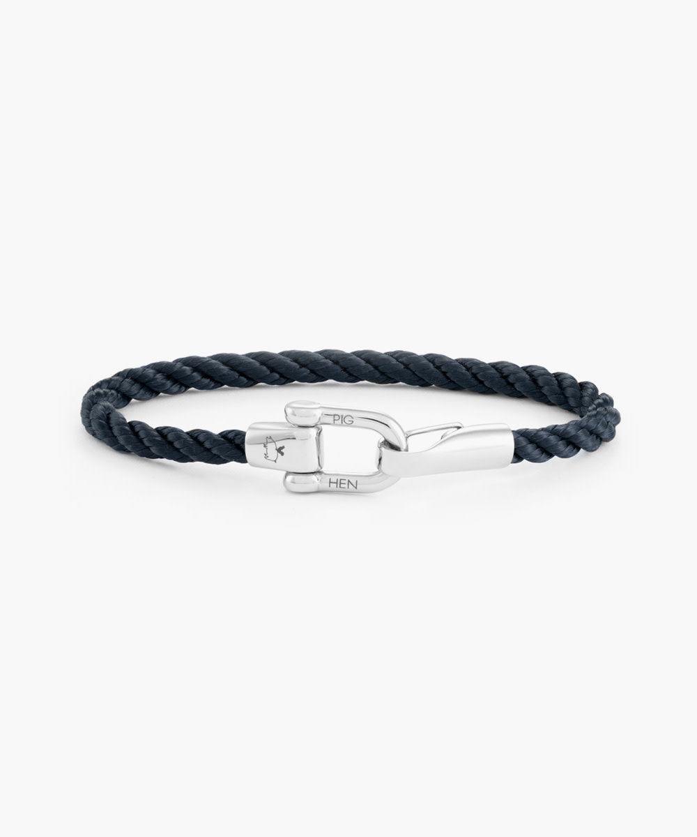 Pig and Hen Lobster Larry Navy | Silver