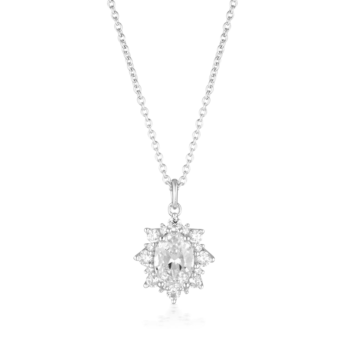 Georgini Iconic Bridal Eloise Pendant Silver