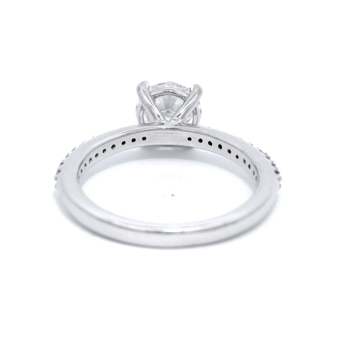 18 Carat White Gold Diamond Dress Ring