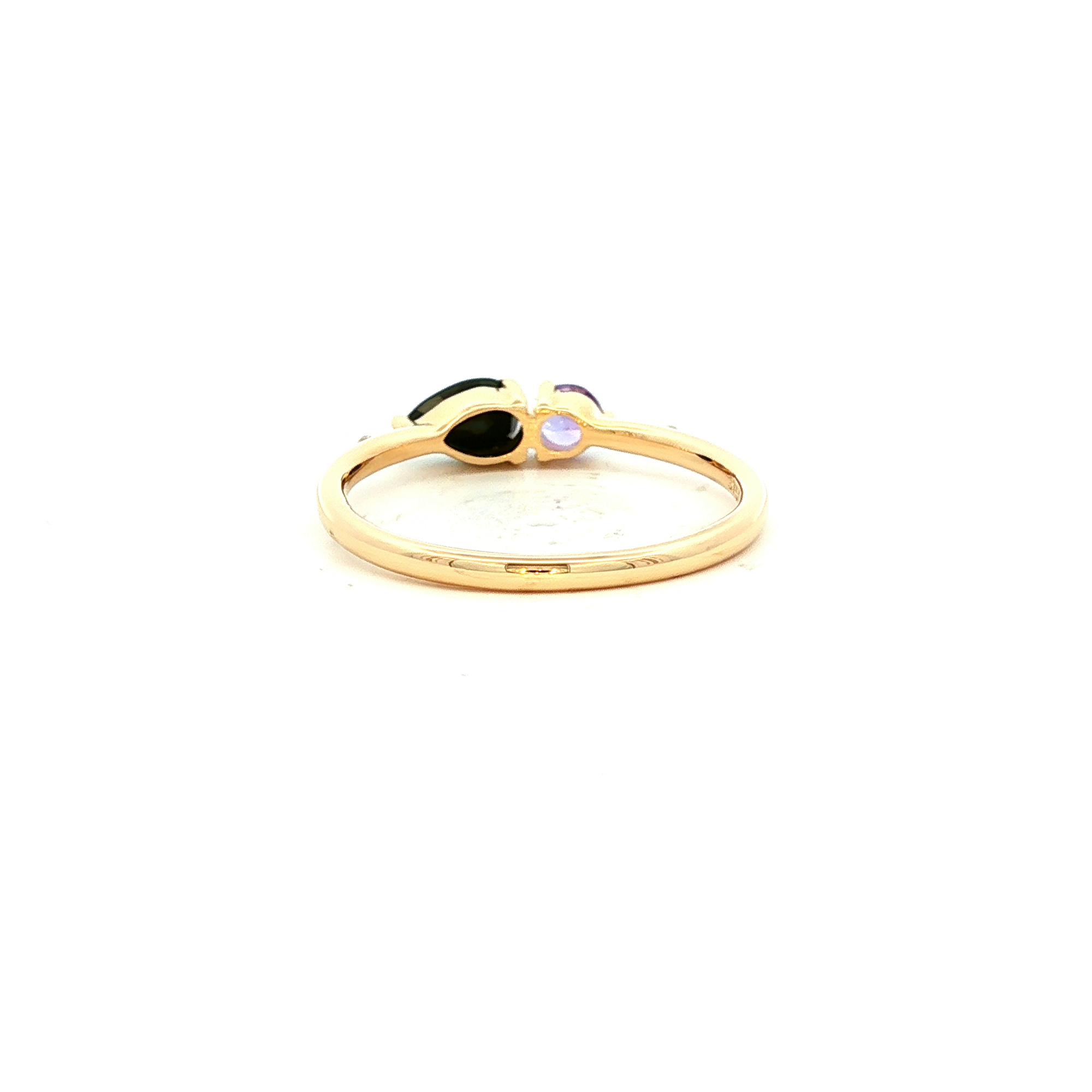Multistone Dress Ring in Yellow Gold