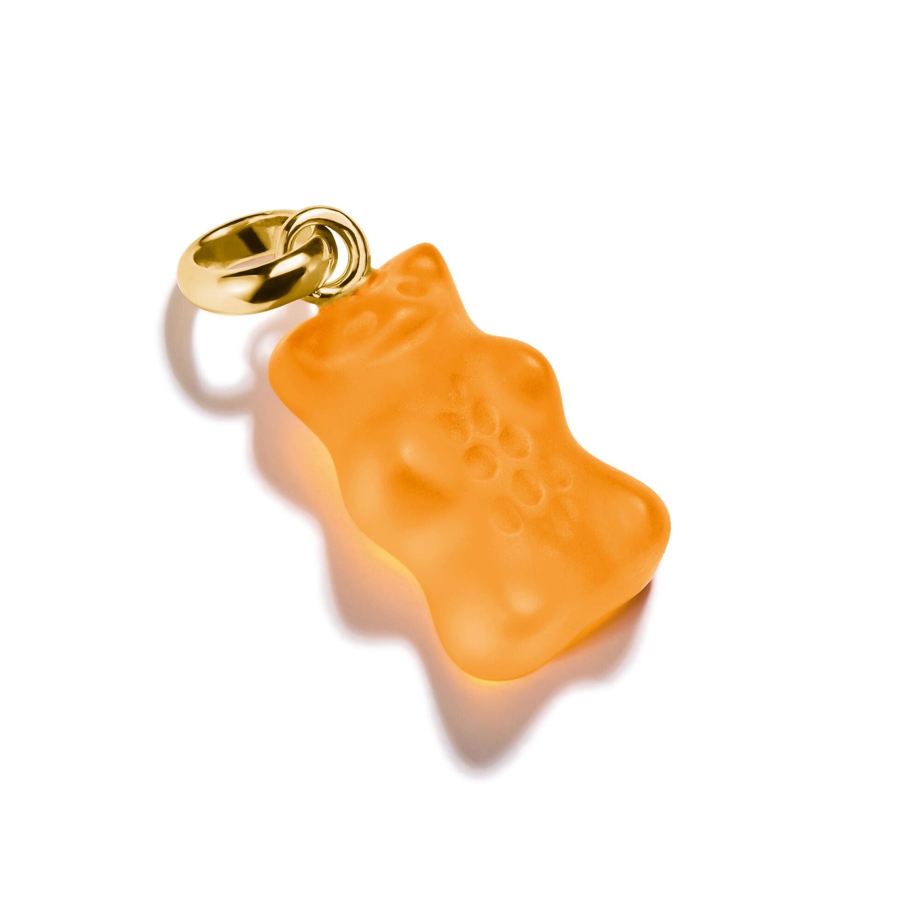 Thomas Sabo Connect Charm Goldbear in Orange