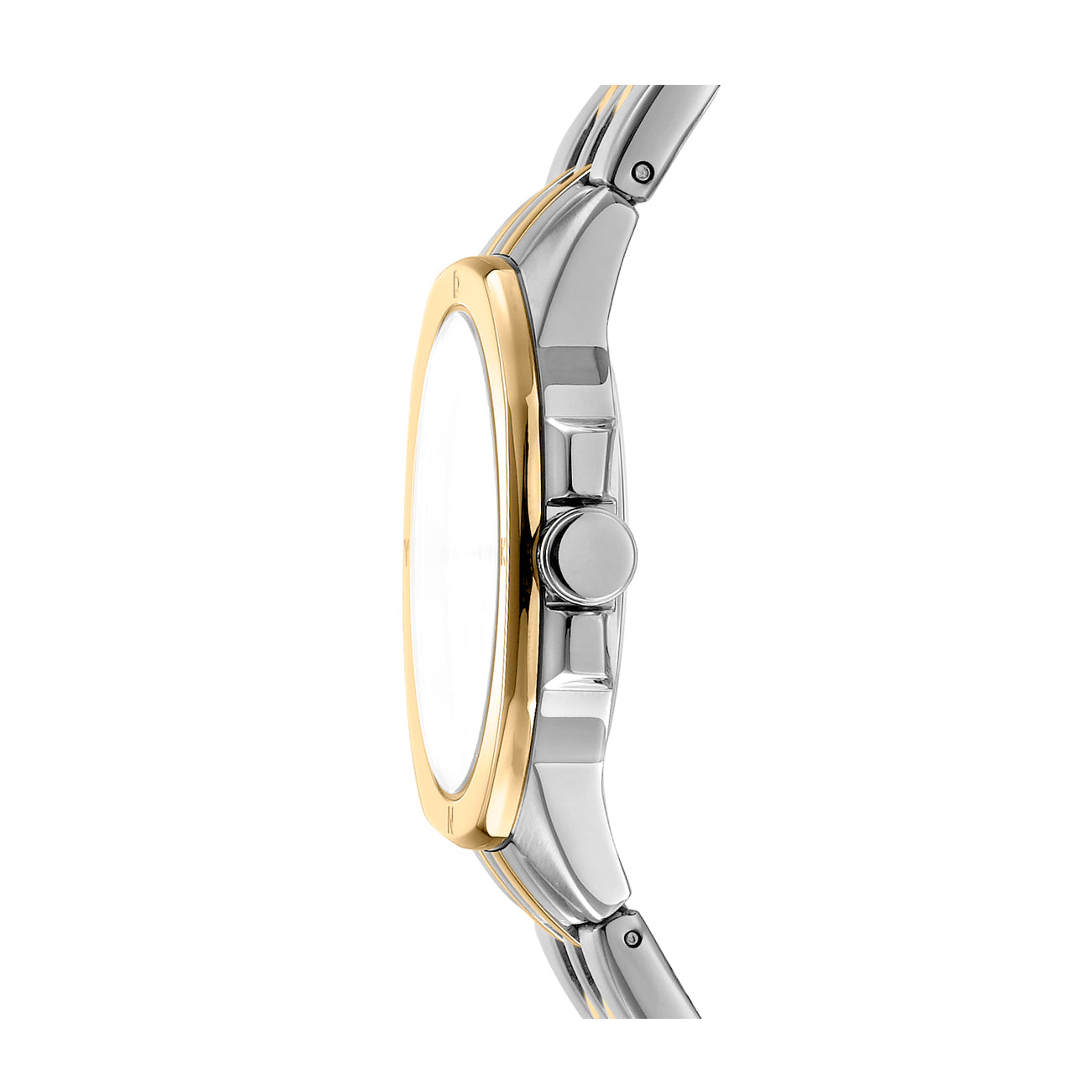 DKNY Logo Women's Silver Dial Stainless Steel Watch