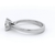 Diamond Solitaire Ring set in White Gold