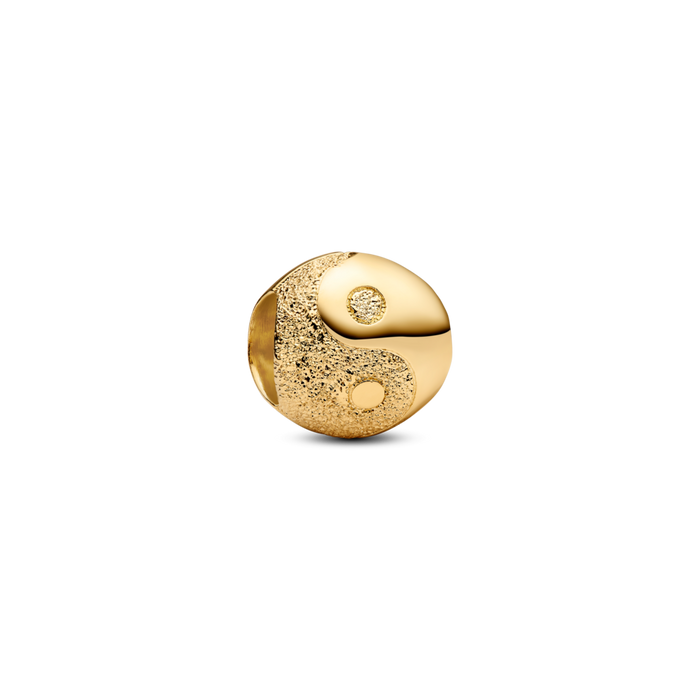 Pandora Textured Mini Yin and Yang Charm