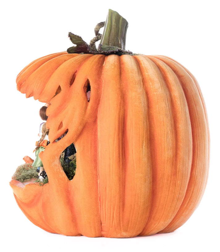 Katherine's Collection Hansel and Gretel Pumpkin Scene