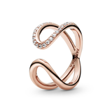 Pandora Wrapped Open Infinity Ring