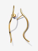 Pandora Organically Shaped Wire Stud Earrings