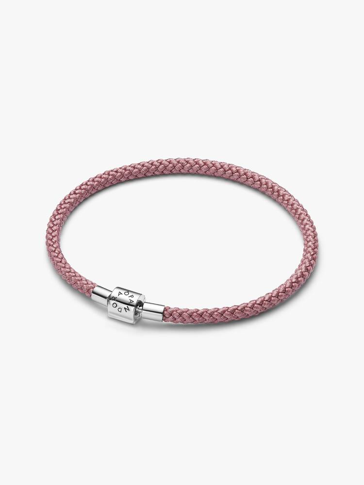 Pandora Shimmering Pink Cord Bracelet
