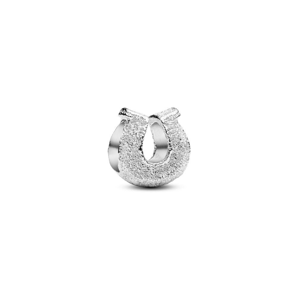 Pandora Textured Horseshoe mini charm