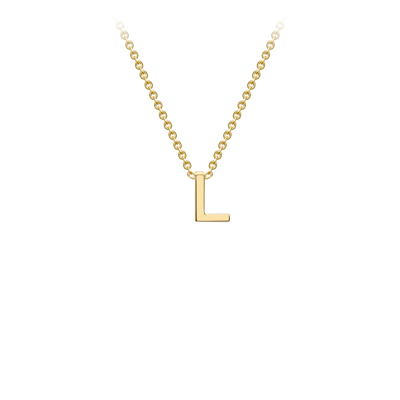 9ct Petite Initial Necklace