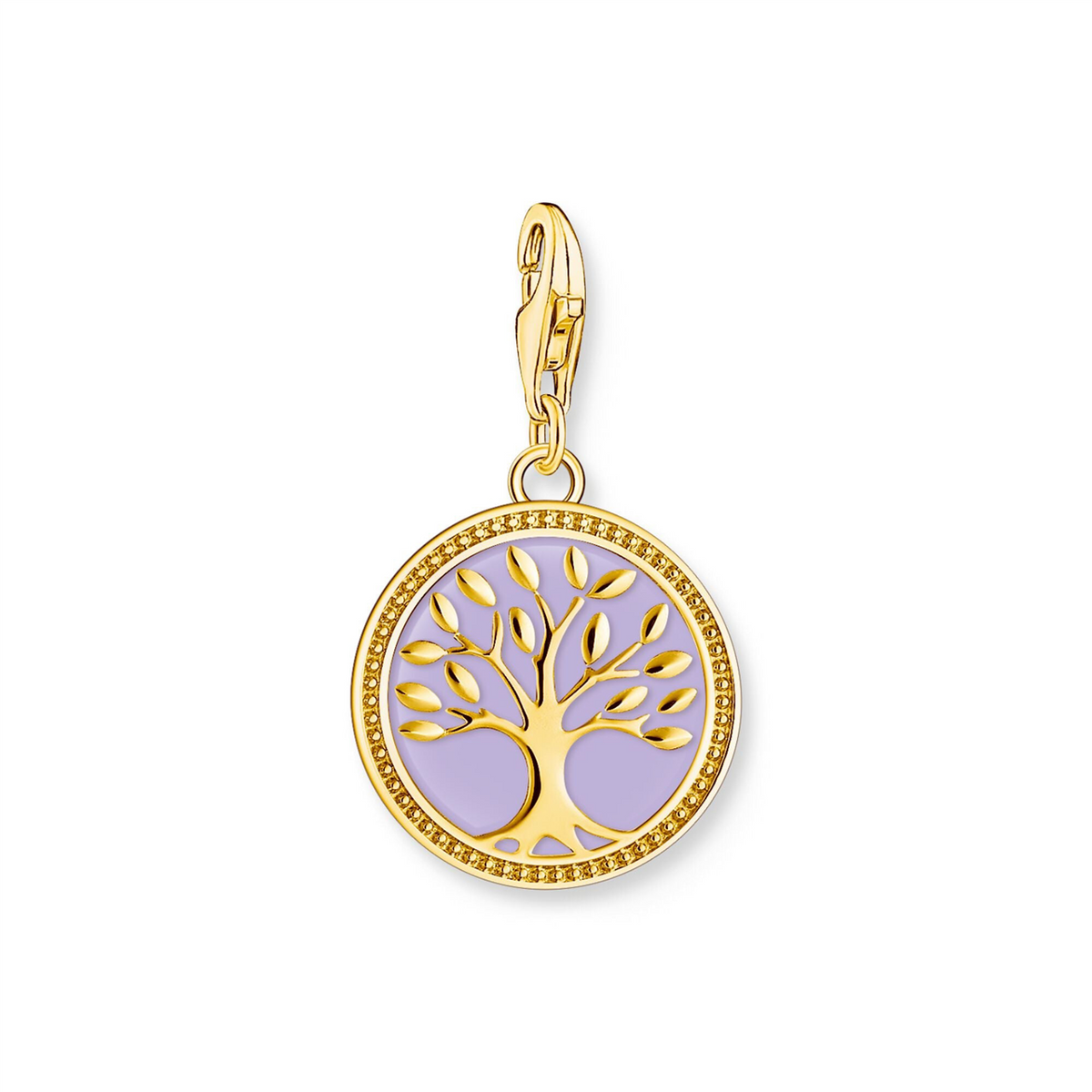 Thomas Sabo Charmista Ygp Purple Tree of Life
