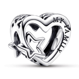 Heart sterling silver charm