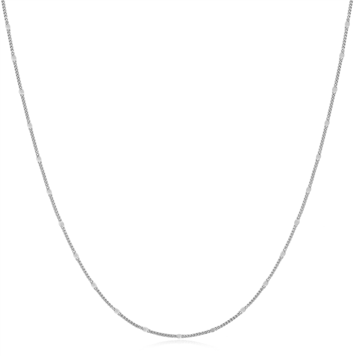 #4A DUSK SIL SPHERES CHAIN N/L 40+7.5cm