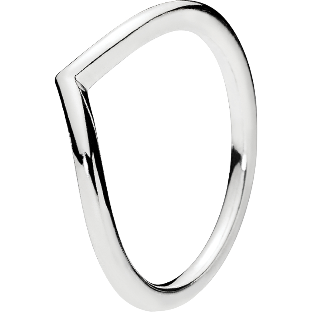 Pandora Polished Wishbone Ring