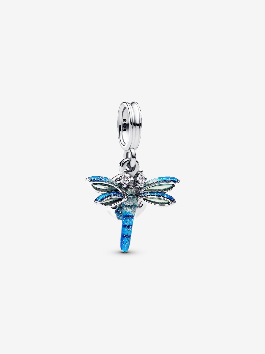 Dragonfly Double Dangle Charm