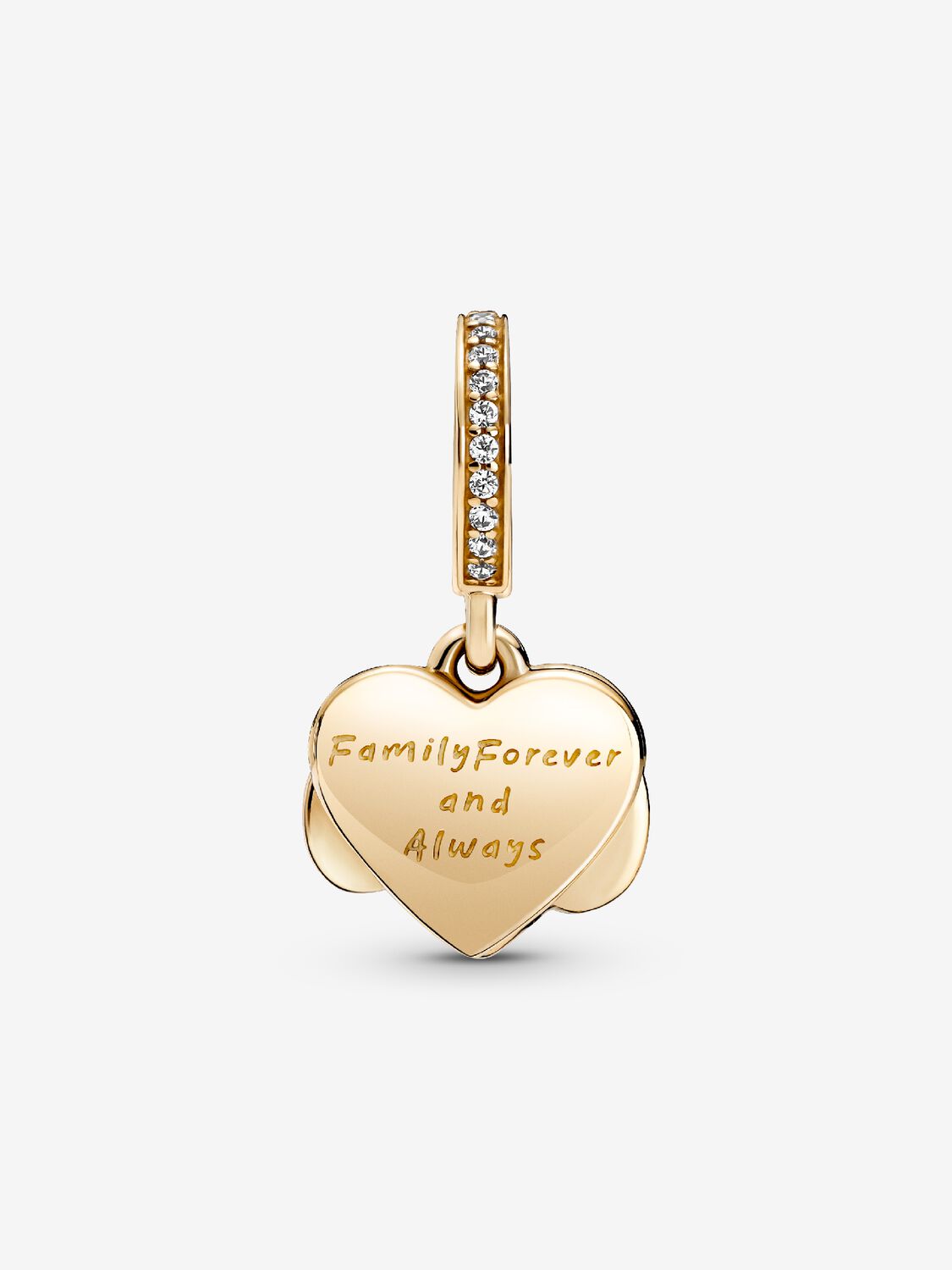 Pandora Sparkling Infinity Heart Dangle Charm