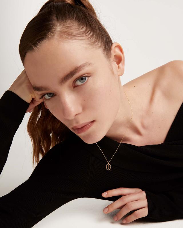 PDPAOLA Letters 2021 Z Necklace