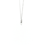 0.09ct Lab Grown Diamond Necklace in 9K White Gold