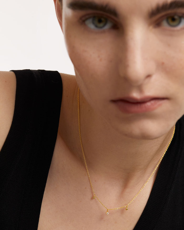 PDPaola Love Triangle Necklace