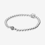 Pandora Beads & Pavé Bracelet