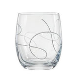 Bohemia Crystal String Clear 2pc