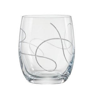 Bohemia Crystal String Clear 2pc
