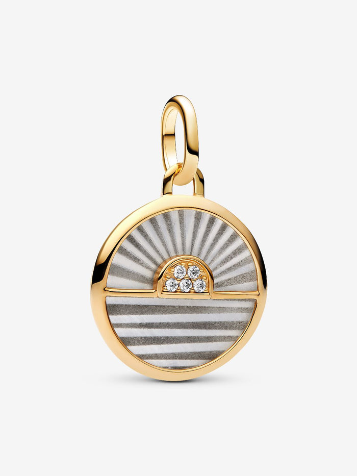 Pandora Sunrise Medallion Charm