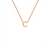 9ct Petite Initial Necklace