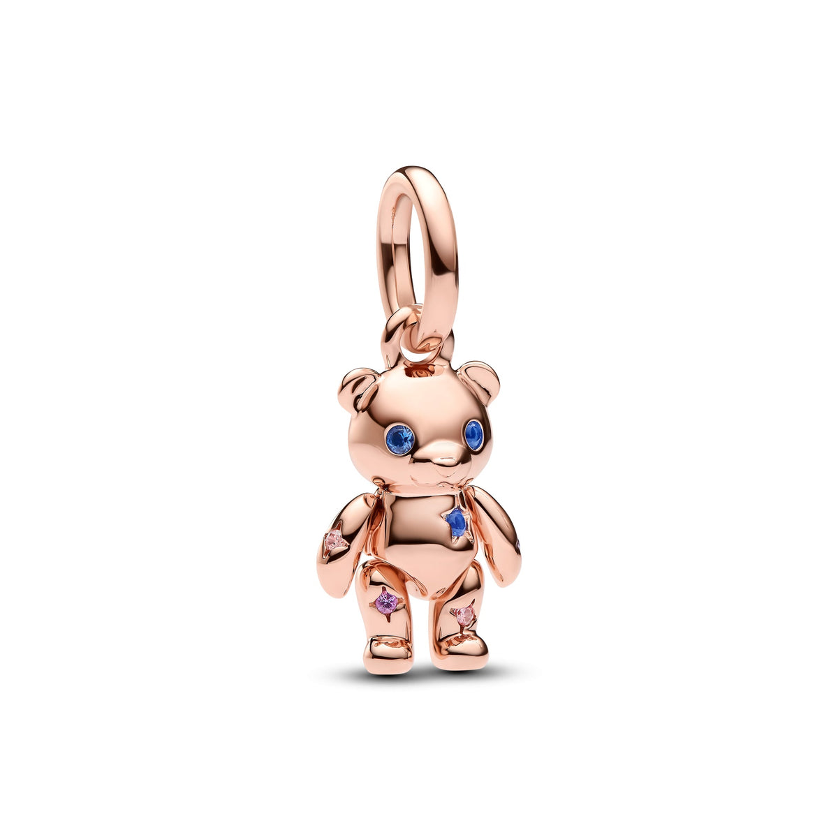 Pandora Movable Teddy Bear Dangle Charm