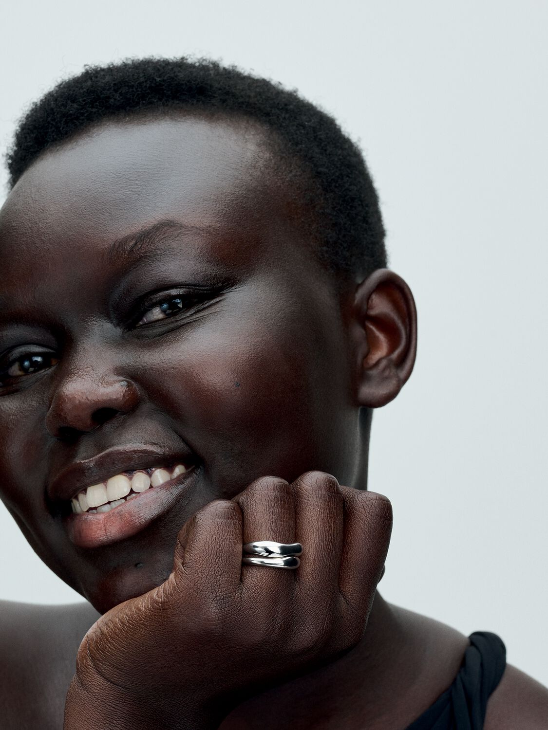 Pandora Organically Shaped Stacking Rings