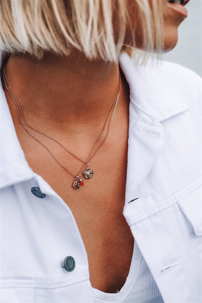 Kirsten Ash Sterling Silver Bespoke Curb Chain 16-18"