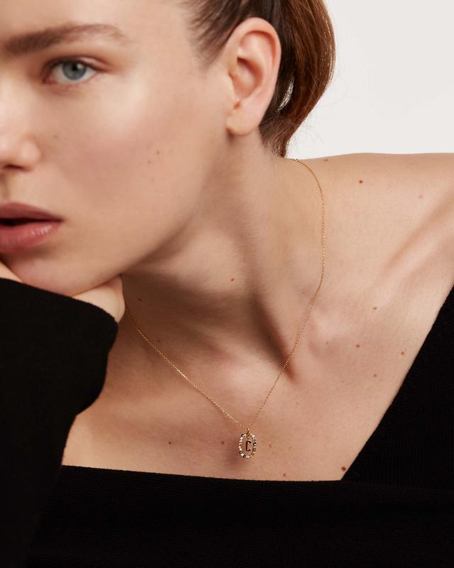 PDPAOLA Letters 2021 Z Necklace
