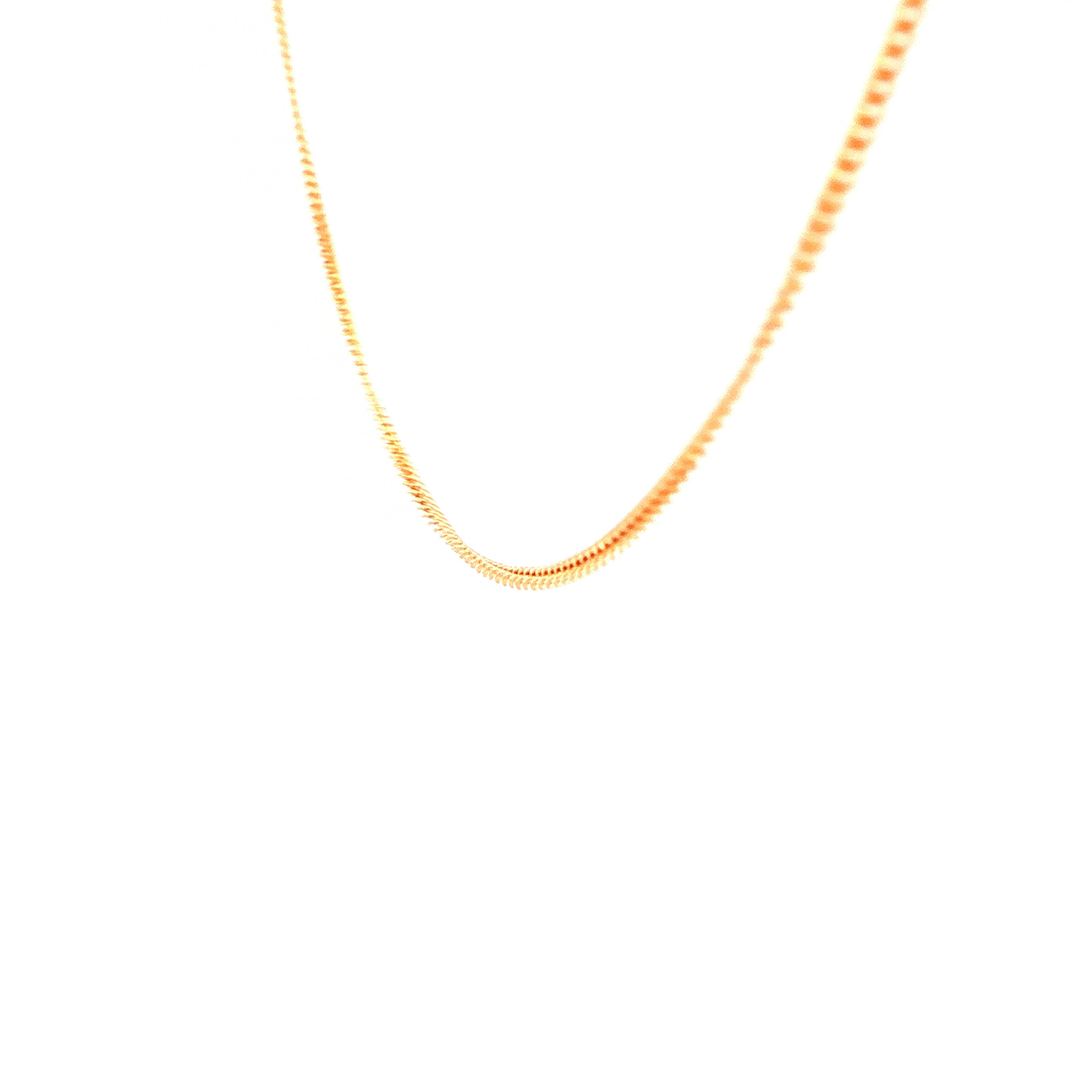 2 Sided Grumetta Necklace in Yellow Gold