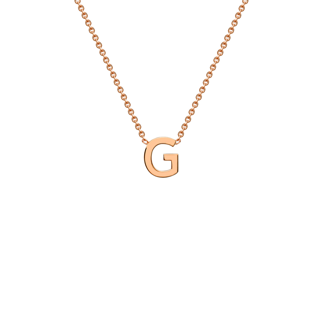 9ct Petite Initial Necklace