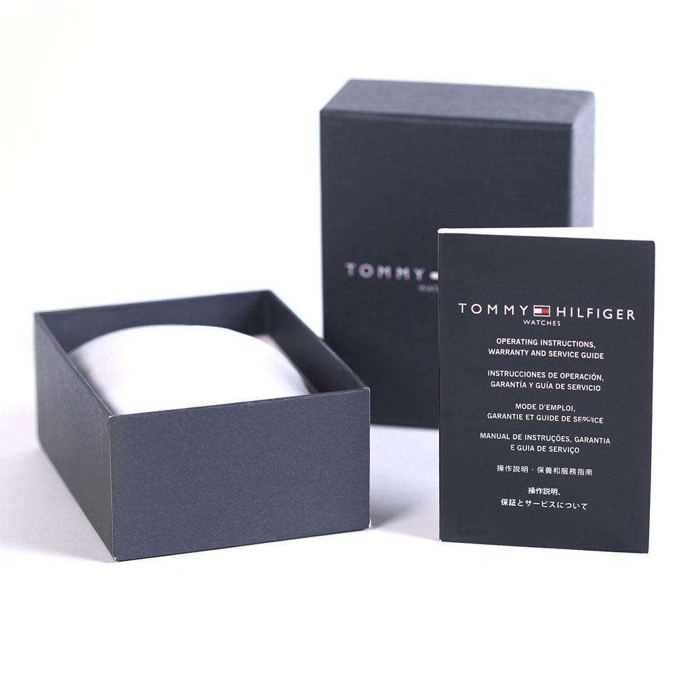 Tommy Hilfiger 'Mason' Collection Multi-Function Sport Watch with Black Silicone Strap.