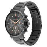Tommy Hilfiger Grey Steel Dark Grey Dial Multi-function Men's Watch