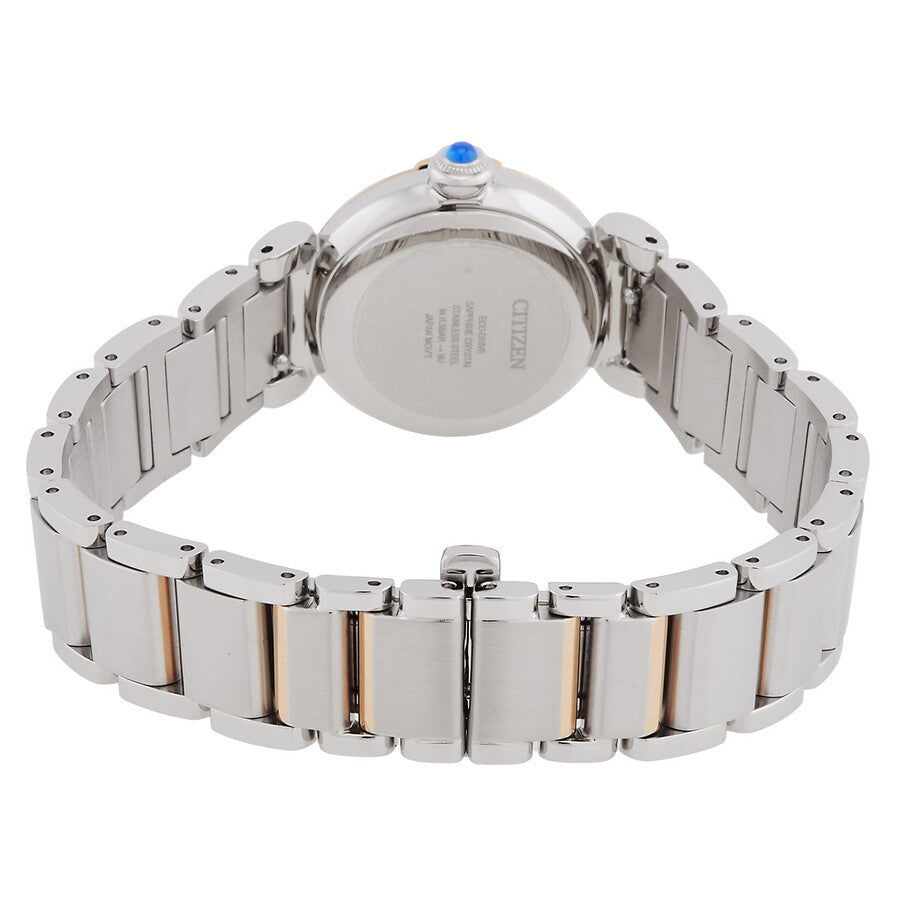 Citizen L Mae White Mother of Pearl Dial Ladies Watch