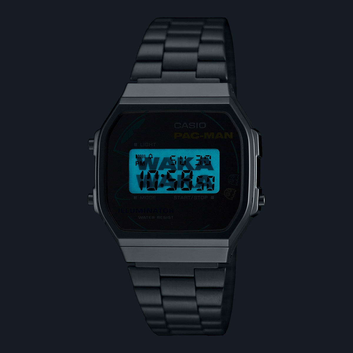 Casio Vintage Digital PAC-MAN Collaboration Quartz A168WEPC-7A