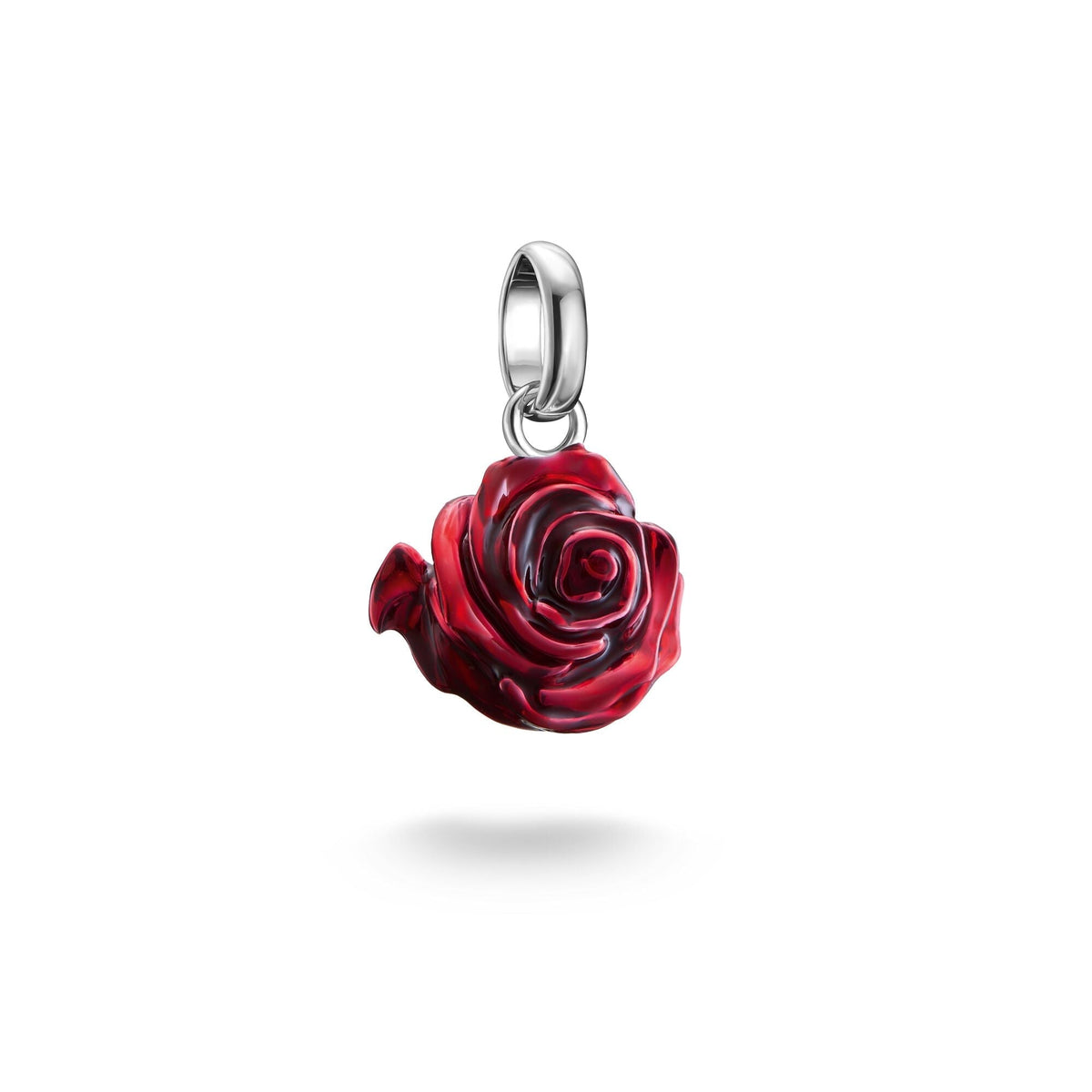 Thomas Sabo Connect Charm Red Rose Blossom