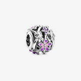 Cut-out Purple Daisy Charm