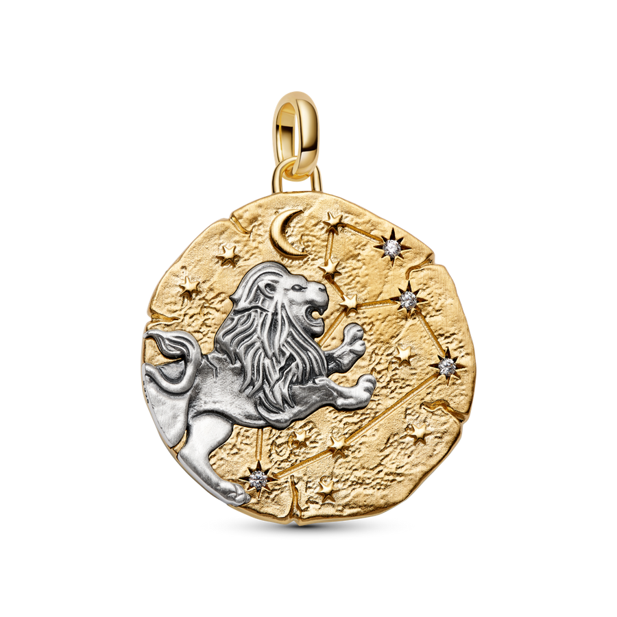 Pandora Leo Zodiac Oversized Medallion Charm