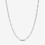 Elongated Link Chain Necklace