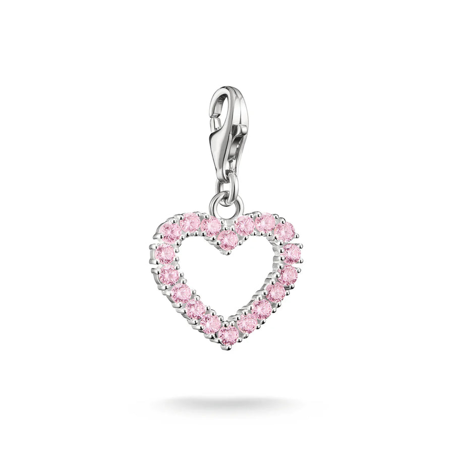 THOMAS SABO Original Charm Pendant Pink Heart