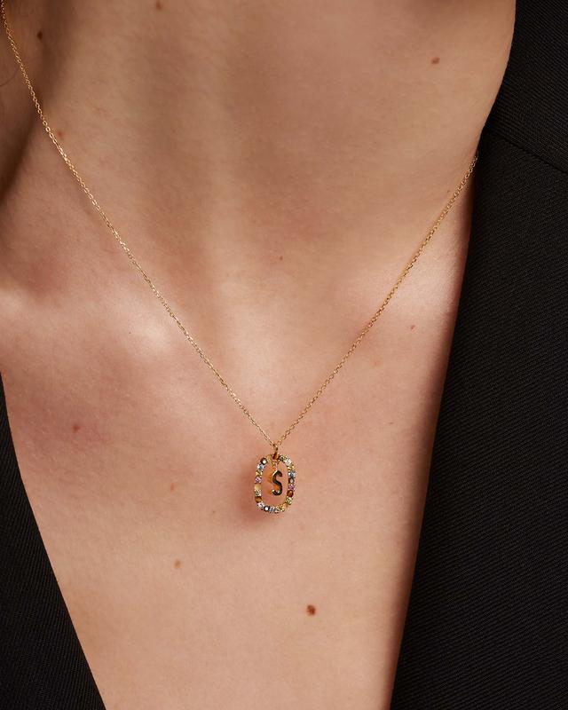 PDPAOLA Letters 2021 Z Necklace