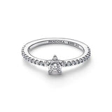 Pandora Sparkling Stella Pavé Ring