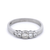 Diamond Rubset Dress Ring Set in White Gold