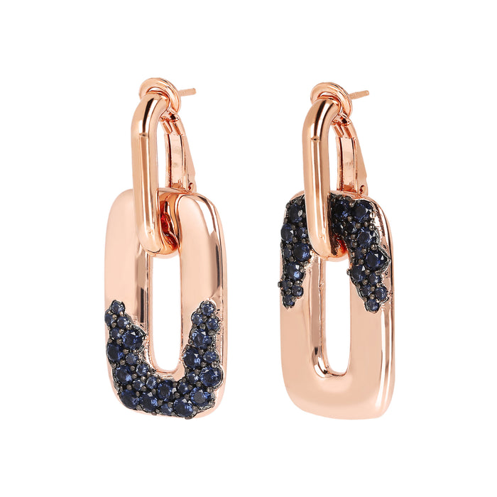 Bronzeallure Aurora Rectangle Earrings